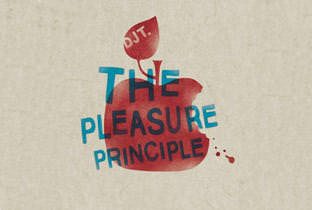 The Pleasure Principle by DJ T - cover album with red apple