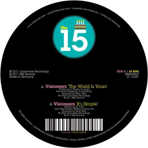 Visioneers - The World Is Yours b/w It's Simple
