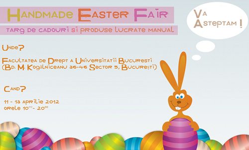 Afis Handmade Easter Fair - head articol