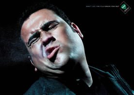 knockout flu  campanie de promovare a medicamentelor impotriva gripei